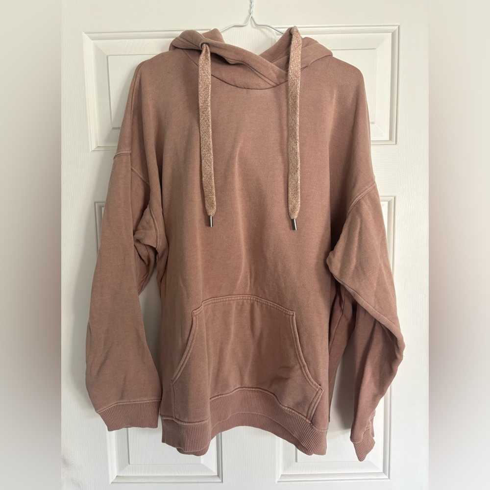 Light brown, size small, Aerie oversized hoodie